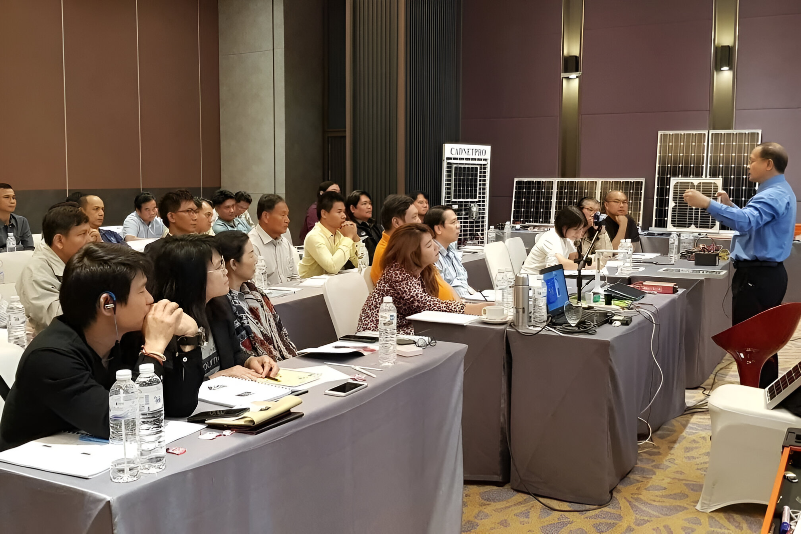 บรรยากาศการอบรมหลัก